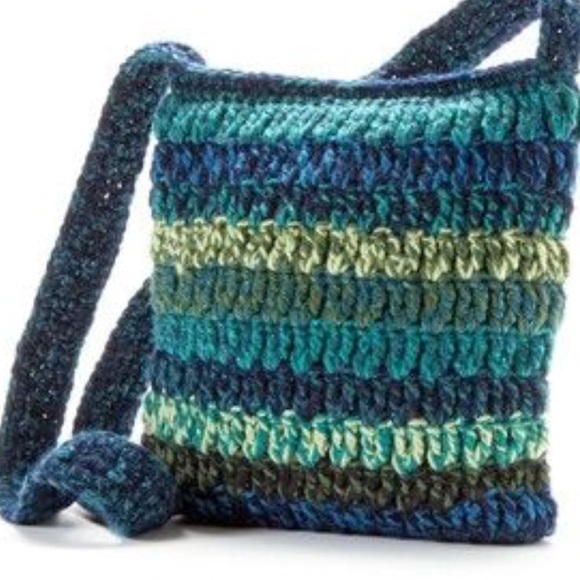 Sweater Knit Crossed Bag - Picture 1 of 2
